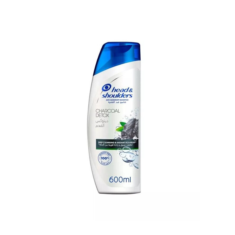 Head & Shoulders Charcoal Detox Anti-Dandruff Shampoo 600 mL