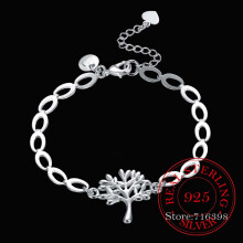 Tree of Life Sterling Silver Ankle Bracelet & Bangle Set 925 - Jewelry Gift for Women & Mom