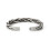 925 Sterling Silver Bangle Silver Retro Woven Bangle Gift For Men 5