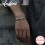 925 Sterling Silver Bangle Silver Retro Woven Bangle Gift For Men 1