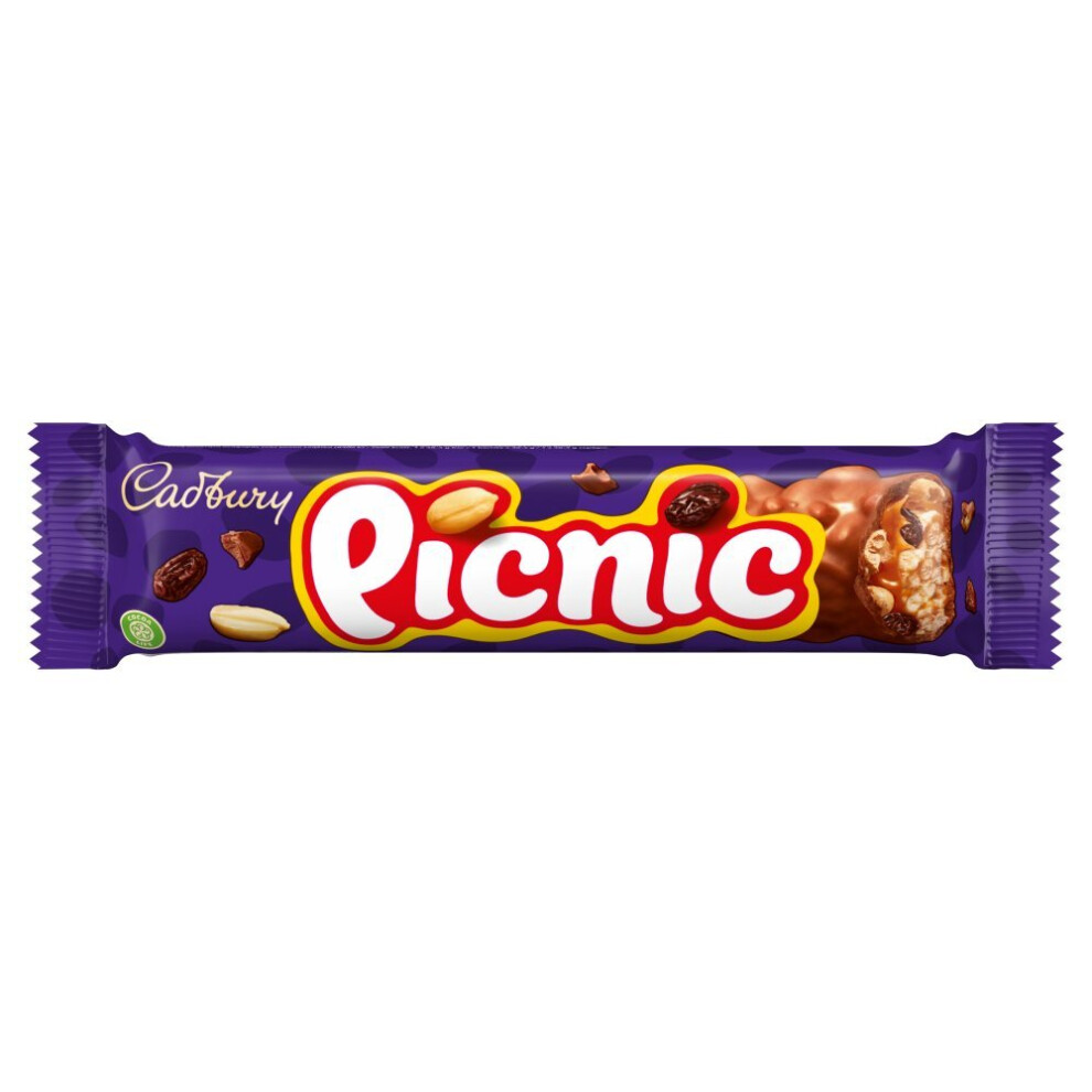 Cadbury Picnic Chocolate Bar 48.4G ( Pack Of 10)