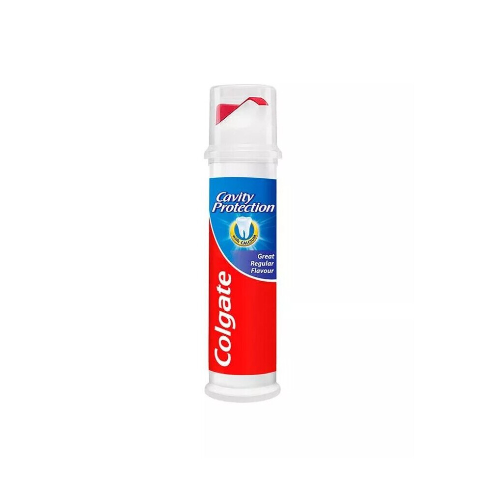 Colgate Regular Pump Dispenser Toothpaste - Oral Care, 100 mL