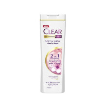 Clear Soft & Shiny Anti Dandruff 2 In 1 Shampoo + Conditioner 400 mL