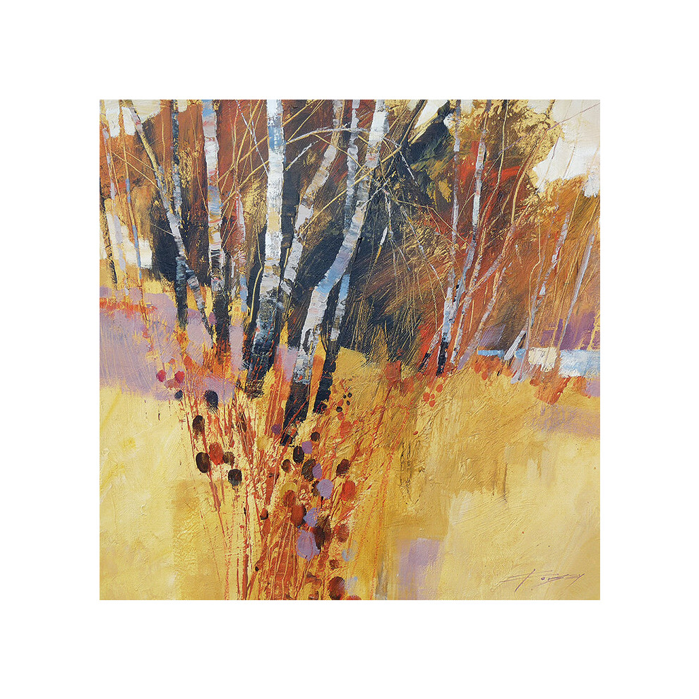 The Art Group Chris Forsey (Teasels And Birches) 60Cm