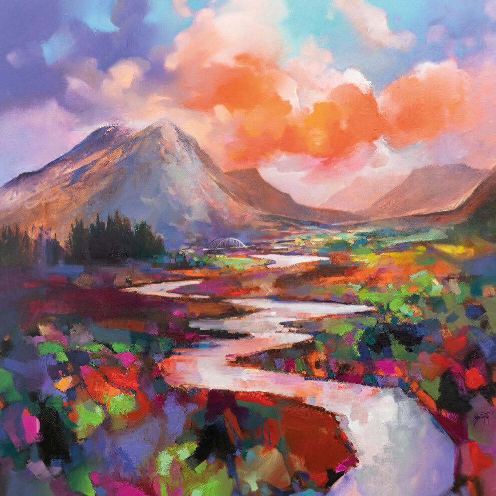 The Art Group Scott Naismith (Etive Flow) 60Cm