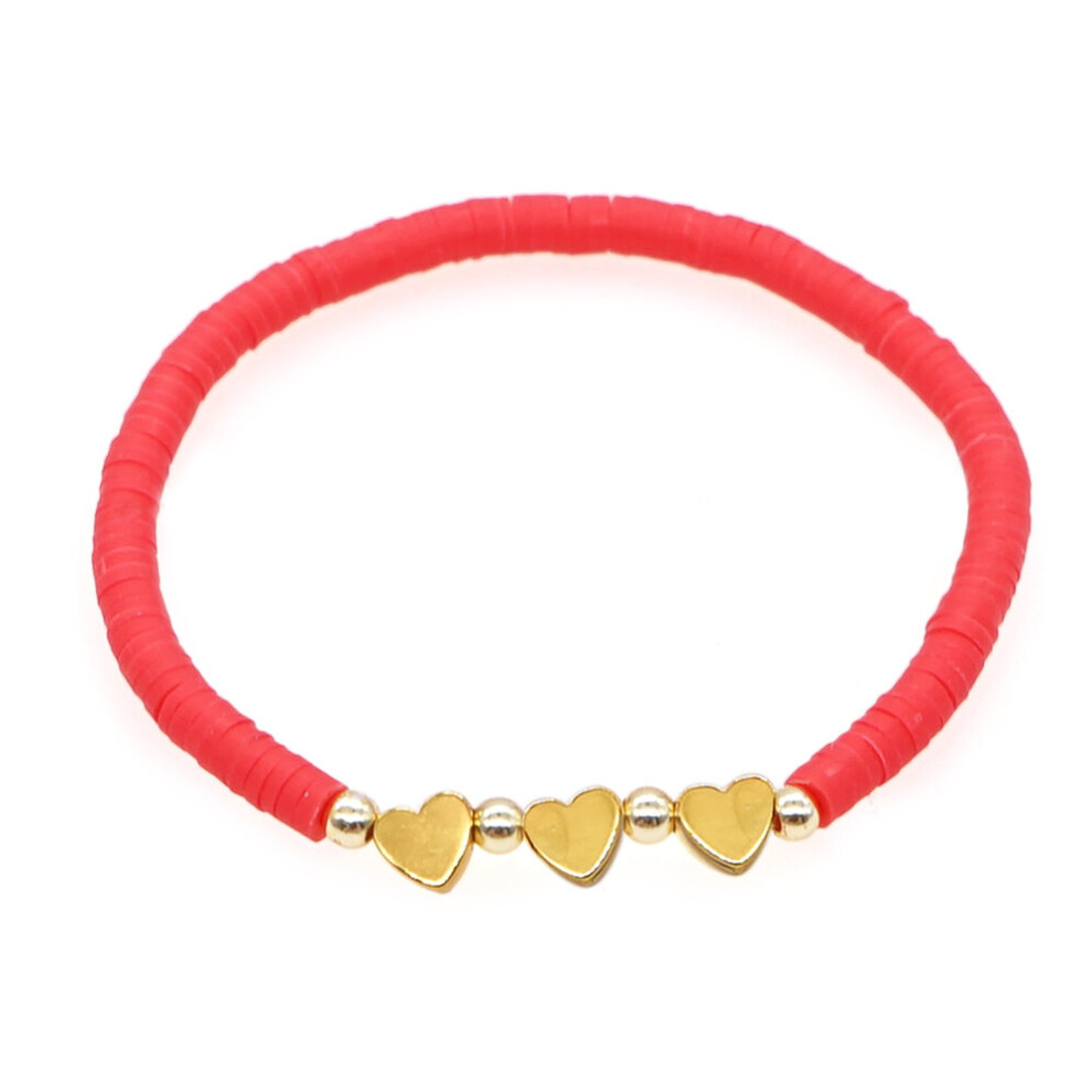 Easter Love Heart Beads Bohemia Ethinic Bracelet Women Jewelry