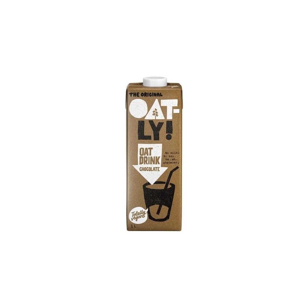 Oatly Oat Drink Chocolate 1L (1 Ã 6) Delicious And Tasty