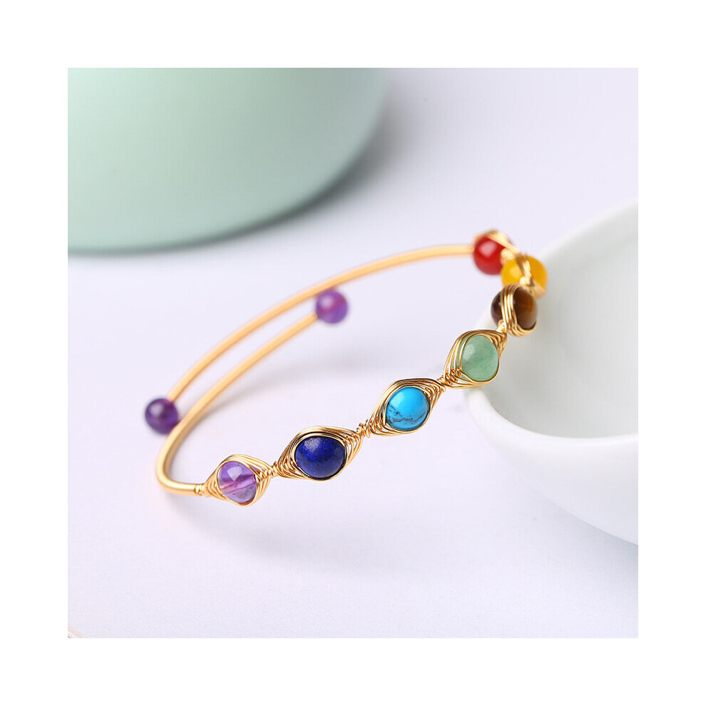 14KGf Multicolor Morganite Beaded Bracelets Women Fine Jewelry-image-OPC-PBSD9J9-NEW