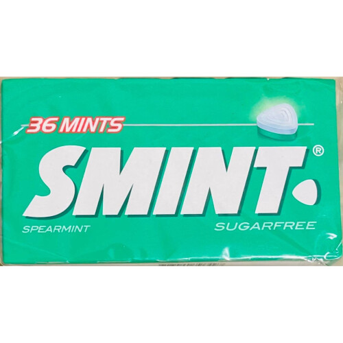 Smint SMINTS 36 MINTS SPEARMINT SUGAR FREE 12 PACk