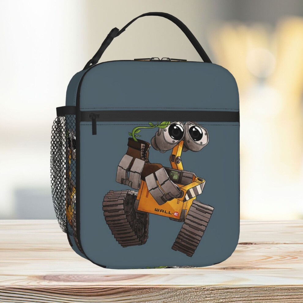 Lunch Bag Wall E And The Plant Tote Insulated Cooler Kids School Travel