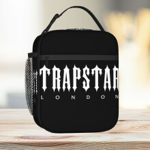 Trapstars London Lunch Bag Tote - Insulated Cooler, Large-Capacity for Kids School & Travel, Durable Zippers & Pockets