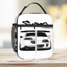 Lunch Bag Toyota Supra MK IV - CarCorner Tote Insulated Cooler Kids School Travel