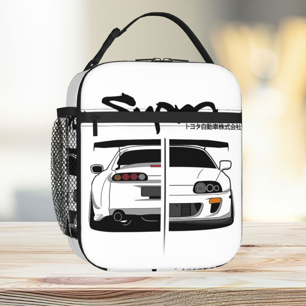 Famgem Lunch Bag Toyota Supra Mk Iv - Carcorner Tote Insulated Cooler Kids School Travel