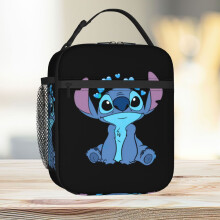 Lunch Bag Stitch Design From Leo And Stitch Cartoon Stitch Tote Insulated Cooler Kids School Travel