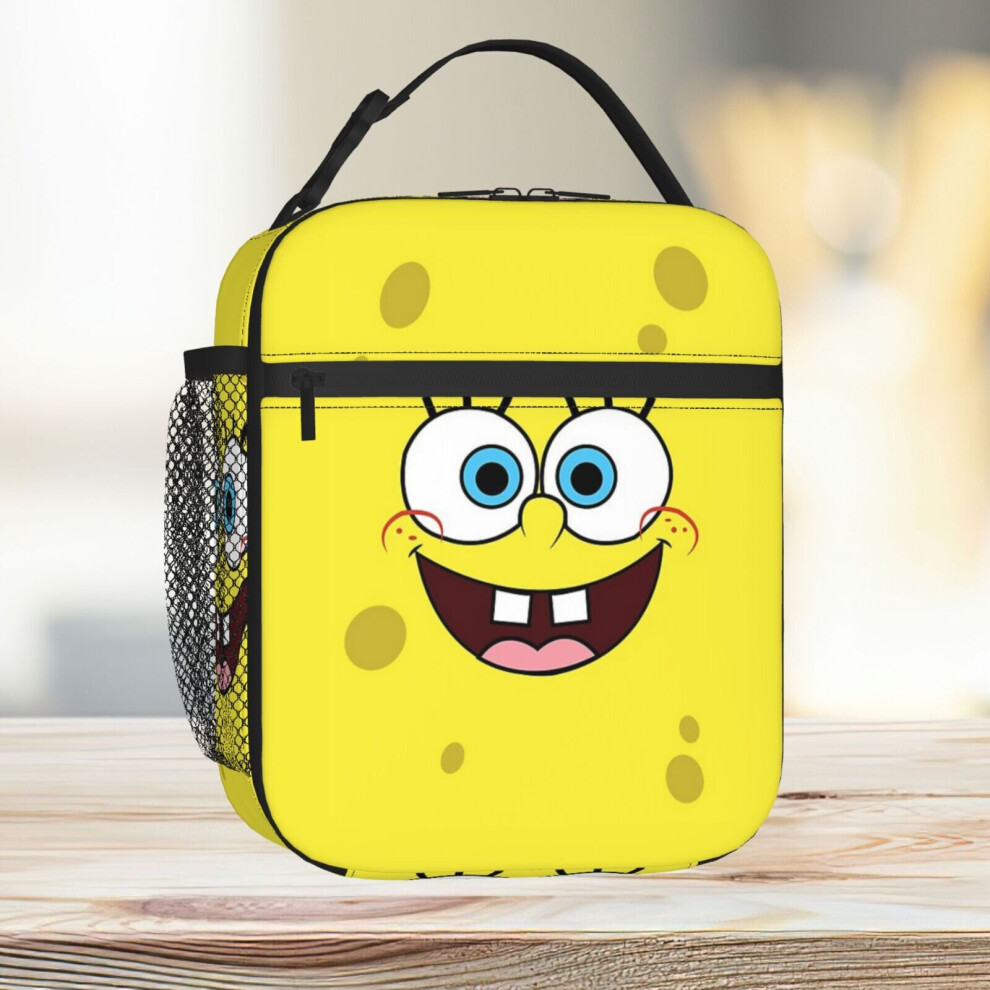 Cartoon Bee Kids Lunch Box For Girls Boys Toddler Insulated Lunch Bags, Bee Mini Cooler Back To School Lunch Tote Bag Portable Thermal Meal Tote Kit Soft Bag