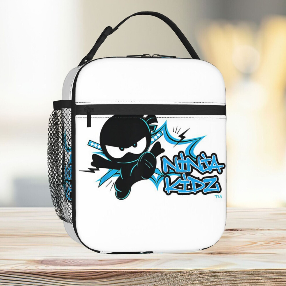 Lunch Bag Ninja-kids-merch-ninja-kidz-spark Tote Insulated Cooler Kids School Travel