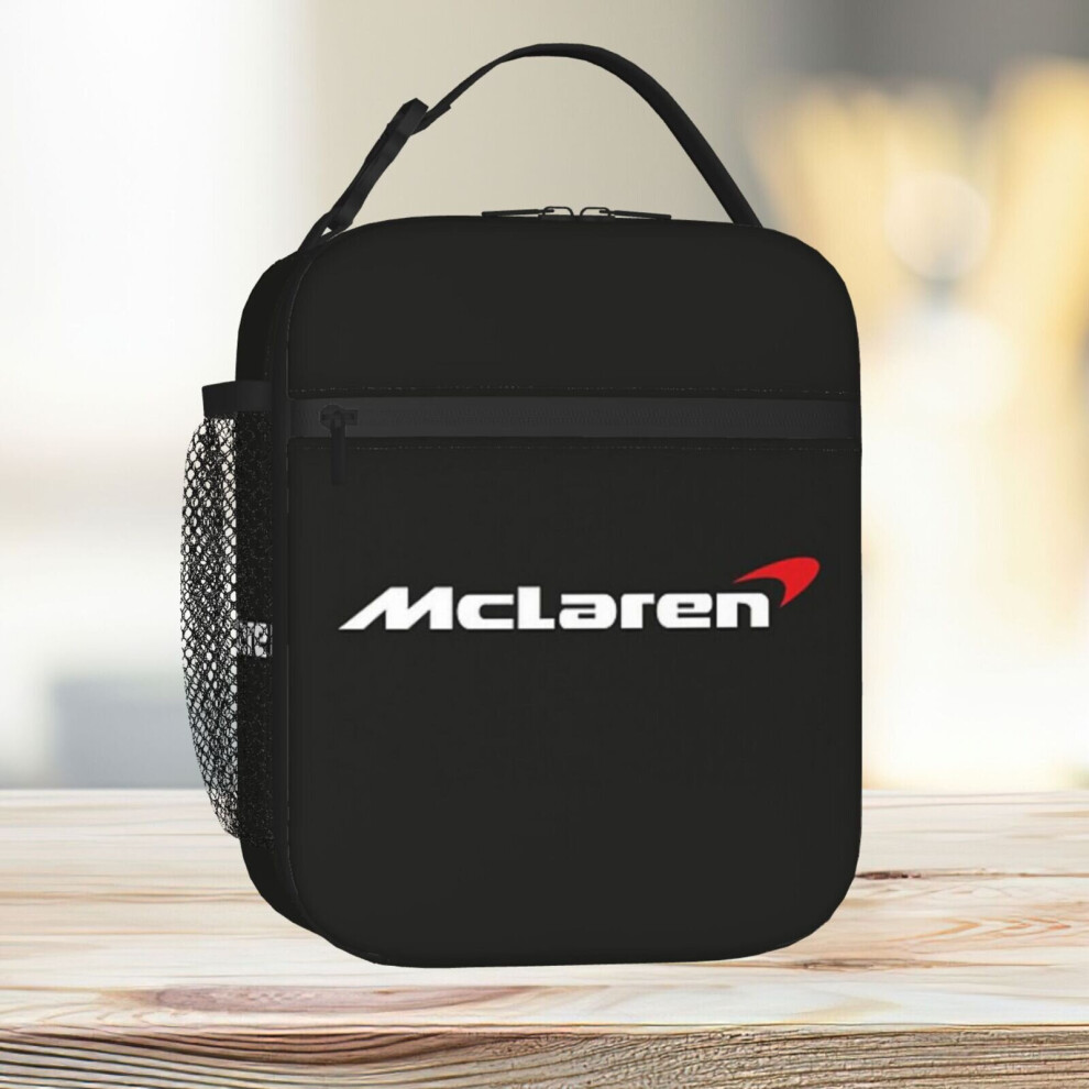 Lunch Bag McLaren Racing Logo Tote Insulated Cooler Kids School Travel