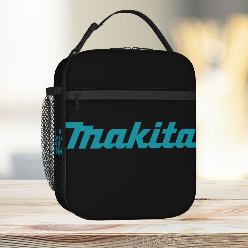 Photos - Food Container Lunch Bag Makita Power Tool Logo Tote Insulated Cooler Kids School Travel