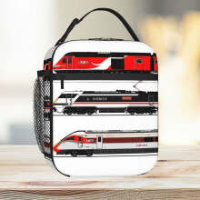 Lunch Bag LNER LOCOMOTIVES Tote Insulated Cooler Kids School Travel