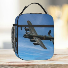 Lunch Bag Lancaster Bomber Leader Tote Insulated Cooler Kids School Travel