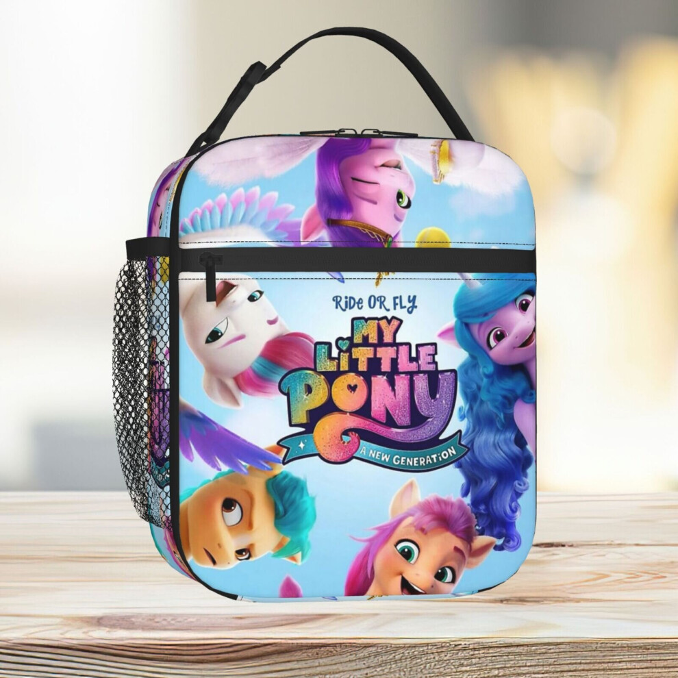 Lunch Bag My Little Pony A New Generation Tote Insulated Cooler Kids School Travel