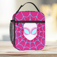Lunch Bag Ghost Spider Tote Insulated Cooler Kids School Travel