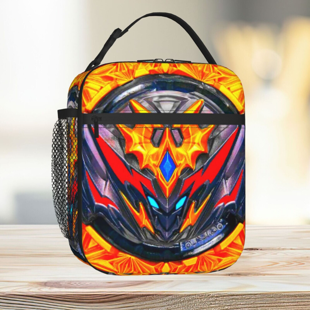 Lunch Bag Beyblade Burst Tote Insulated Cooler Kids School Travel