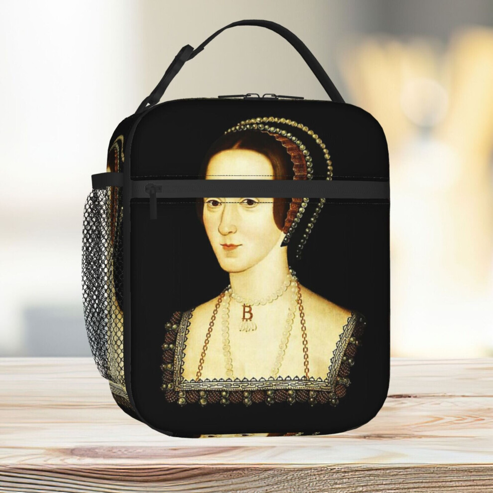 Lunch Bag Anne Boleyn, Queen Of England Tote Insulated Cooler Kids School Travel