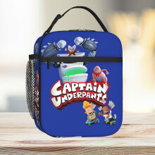 Lunch Bag Captain Underpants Boss Fight Tote Insulated Cooler Kids School Travel