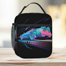 Lunch Bag Back To The Future - 1.21 Gigawatts Tote Insulated Cooler Kids School Travel