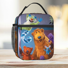 Lunch Bag Bear In The Big Blue House Tote Insulated Cooler Kids School Travel