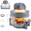 17L Halogen Convection Oven Air Fryer, 1400W, 60-Minute Timer, Extender Ring, Multi-Function Cooker 5