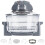 17L Halogen Convection Oven Air Fryer, 1400W, 60-Minute Timer, Extender Ring, Multi-Function Cooker 8