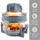 17L Halogen Convection Oven Air Fryer, 1400W, 60-Minute Timer, Extender Ring, Multi-Function Cooker 6