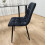 Black Clear Glass Dining Table With 4 Black Tufted Velvet Chairs Set 3