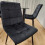 Black Clear Glass Dining Table With 6 Black Tufted Velvet Chairs Set 5