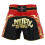(Medium ) MUAY THAI COMPETITION TRIBAL FIGHT SHORTS - BLACK 1