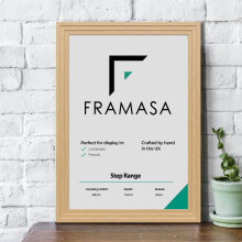 New Modern Photo Frames Picture Frames Poster Frames Step Style With Multi Colours All UK Sizes (24x10 Inch)