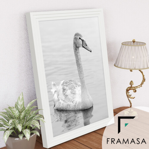 (White, A5- 210x148mm) New Modern Photo Frames Picture Frames Poster Frames Step Style With Multi Colours 1
