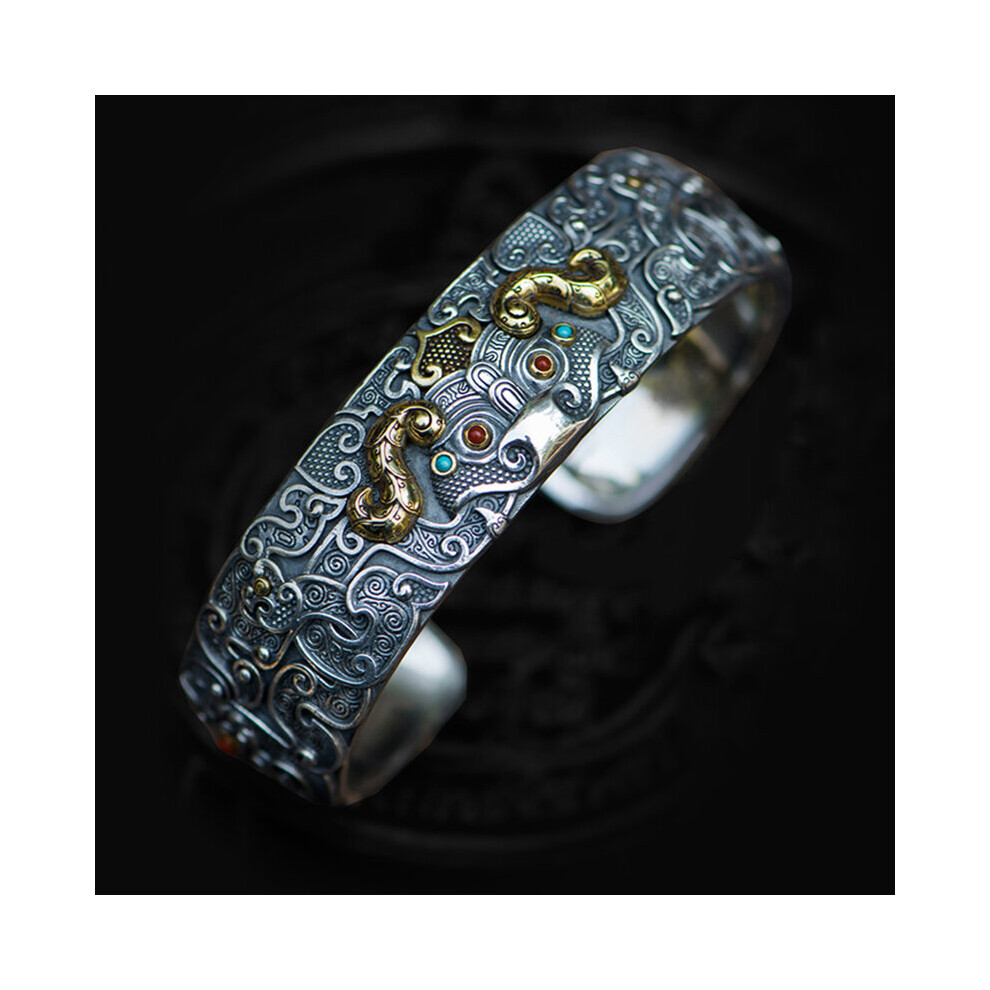 Bracelets Gluttonous Men and Women Open Bracelets Bracelets Personality Domineering Jewelry Bracelets-image-OPC-PBSF8YD-NEW