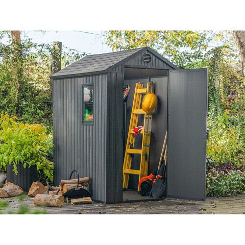 Keter Keter Darwin 6 x 4ft Shed - Grey 2