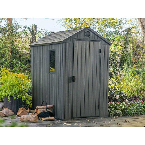 Keter Keter Darwin 6 x 4ft Shed - Grey 1