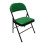 (Green, 1) Artificial Faux Leather Home Office  Folding Chair 3
