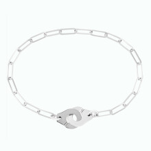 Dinh Van 925 Sterling Silver European Chain Handcuff Bracelet Menottes Hand Cuff Bracelet For Women Jewelry
