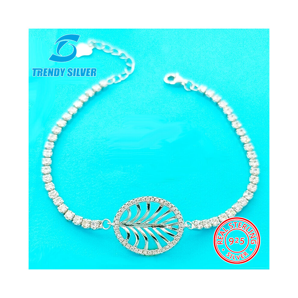 925 Sterling Silver Bracelet for Girls Fall/Winter Minority Light Advanced Gift-image-OPC-PBSFYTK-NEW