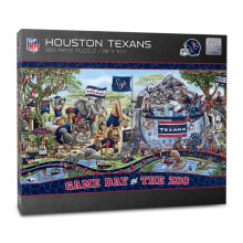 YouTheFan NFL Houston Texans Día de Juego en el Zoológico Puzzle 500 piezas