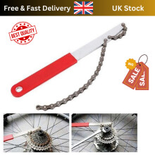 Deluxe Chain Whip & Cassette Cog Remover Tool for Bikes - Shimano-Compatible, Universal Freewheel Tool, Carbon Steel