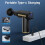 Cordless Massage Gun, 6 Speeds Handheld Deep Tissue Muscle Massager 6