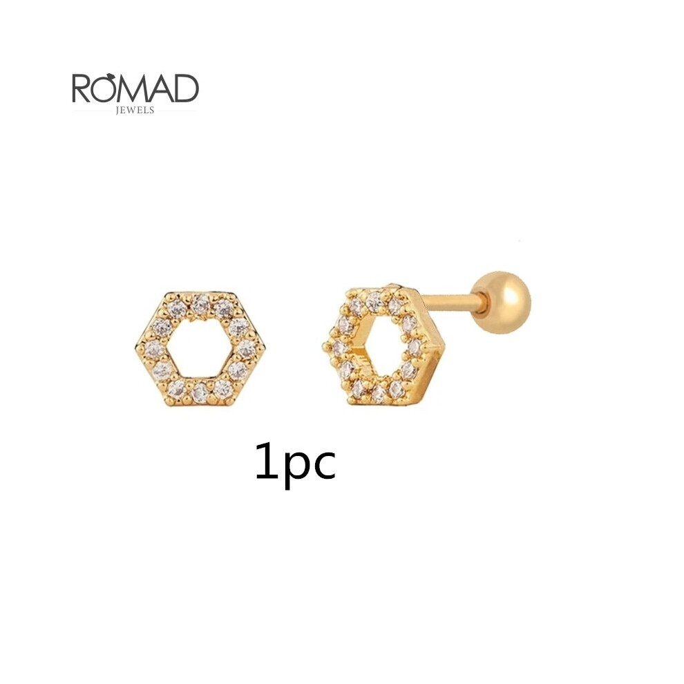 925 Sterling Silver Minimalist Mini Girl Birthday Gift Cross Stud Earrings for Women Jewelry-image-OPC-PBSG8CB-NEW