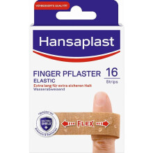 Flexible textile patches for fingers - 16 pcs